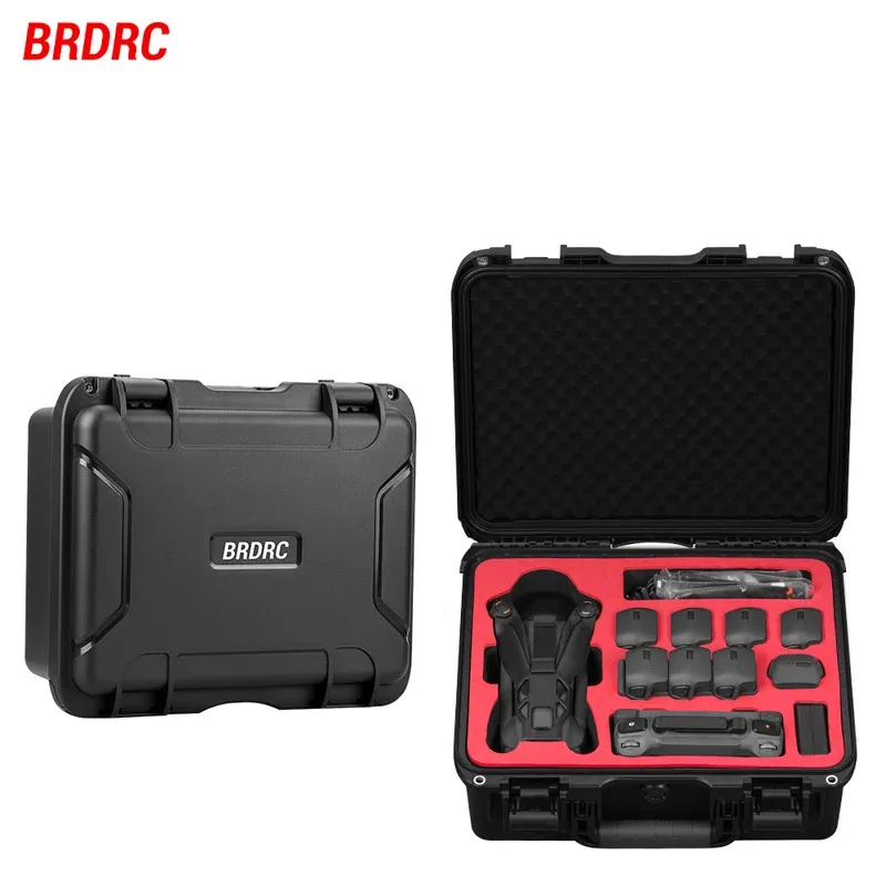 brdrc-scatola-antideflagrante-per-dji-mavic-4-pro-ip67-borsa-da-trasporto-rigida-impermeabile-creator-combo-rc-2-rc-pro-2-custodia-universale