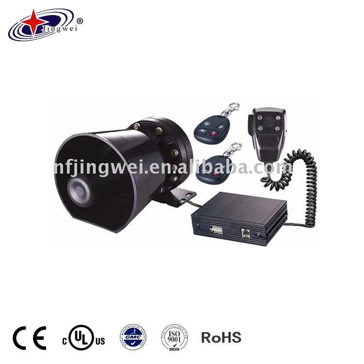 Car Alarm Siren Horn with Microphone