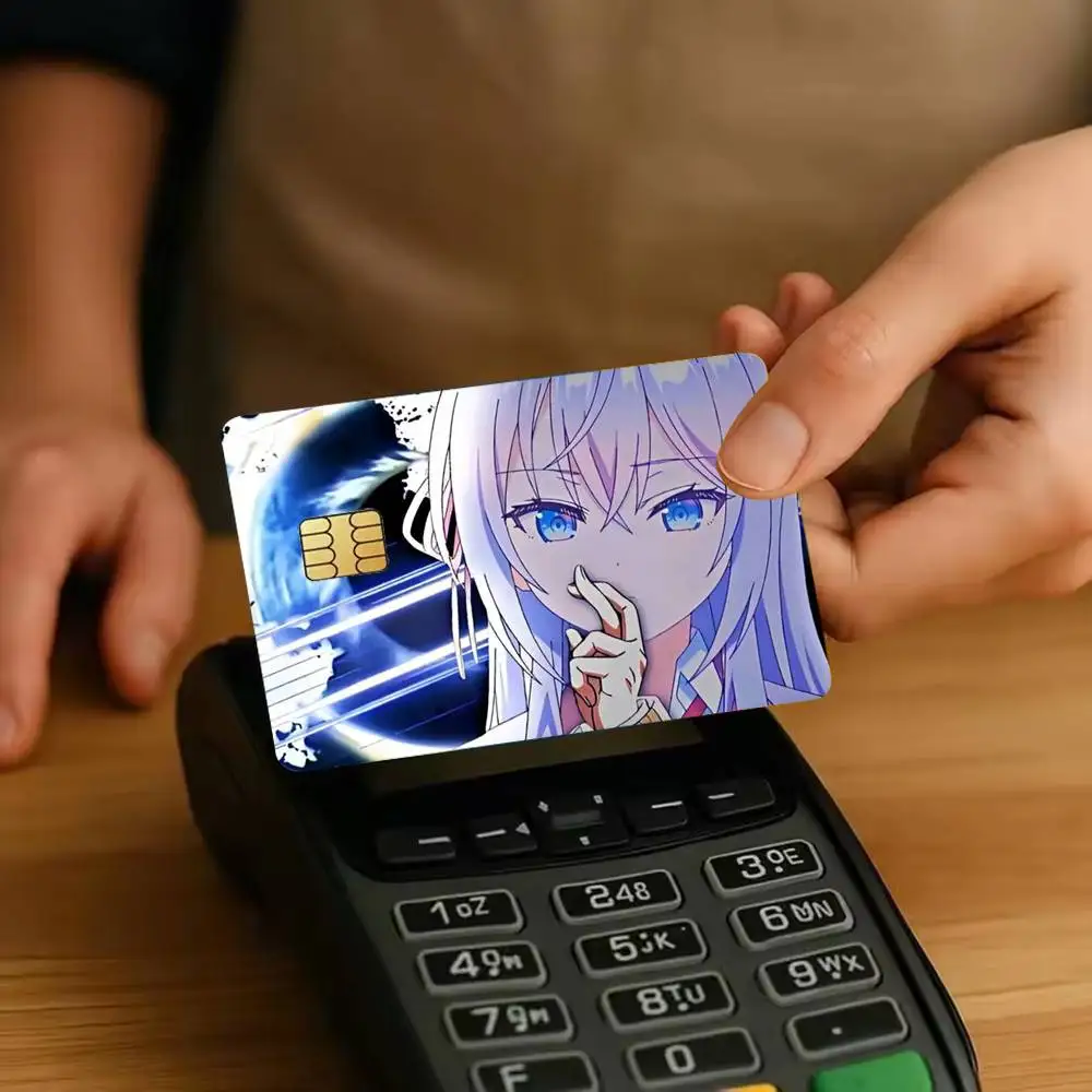 Alya Sometimes Hides Her Feelings in Russian Alisa Sticker Film Tape Skin for Credit Card Debit Card Waterproof Stickers