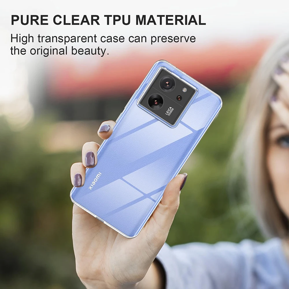 360 Full Body Cover Case For Xiaomi Mi 14 13 13T 12 12T 12X 11 11T Pro Lite Clear Hybrid Hard Screen Protection Soft Thin Shell