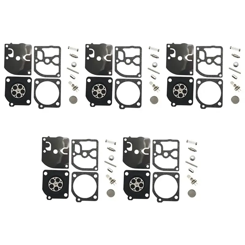 A20F-5Pack Carburetor Repair Kit For Chainsaw Zama RB-105 C1Q-S Stihl MS210 MS230 MS250 Diaphragm Gasket Spare Part