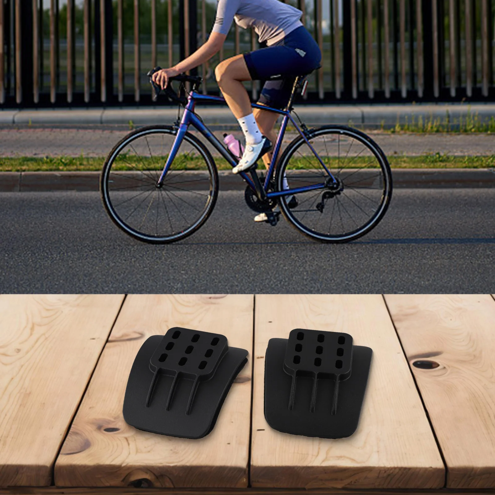 Black Foam Pro Handlebar Pads 103x77mm Replacement Cushions For Triathlon Aerobars Elbow Rest Cycling Bike Accessories Parts view 5