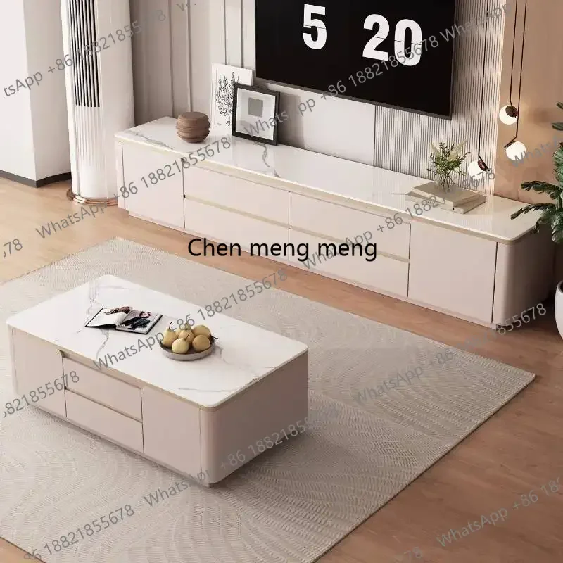 Beige Vintage Tv Cabinet Simple Corner Extendable Wooden Saving Tv Stands Nordic Unique Designer Mueble Televisor Furniture Home