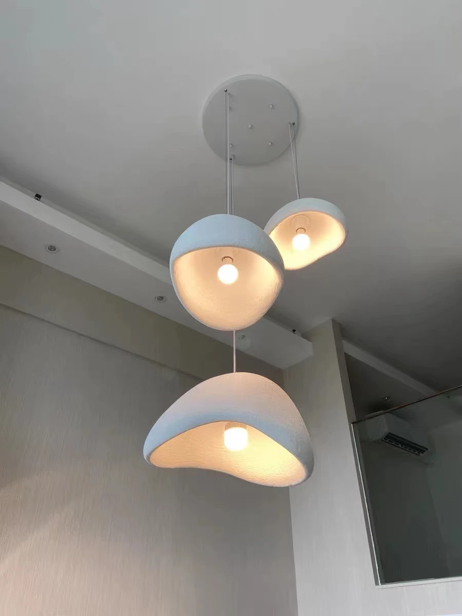 Minimalism Wabi Sabi LED Pendant Lights Dining Room Suspend Lamp Bar Lustre Hanging Lamp Home decor Chandeliers Fixtures