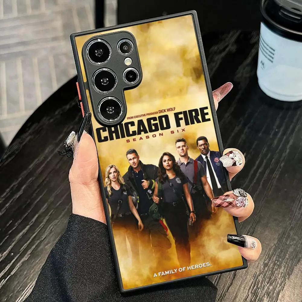 Chicago Fire TV Show Phone Case For Samsung Galaxy S25 S24 S23 S22 S21 FE plus Ultra Back Cover