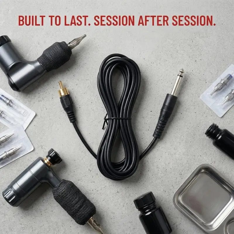 

Silicone Soft Tattoo DC Cable Connector Silicone Tattoo Clip Cable Cord Suitable For Tattoo Pen Rotary Tattoo Machine