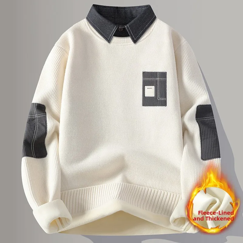 Off-white (shirt collar) (plus velvet)