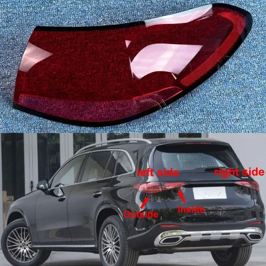 

Для Benz GLC 2023 2024, внешний корпус заднего фонаря, крышка заднего фонаря, указатель поворота, стоп-сигнал, маска, замена оригинального абажура