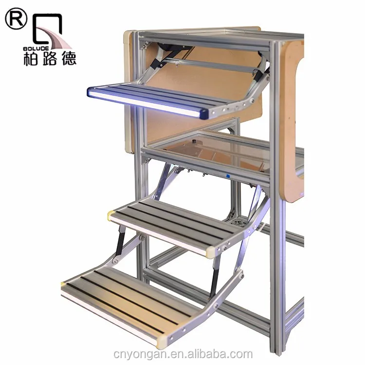 

Camper/ RV/Caravan Manual Aluminium Folding Step