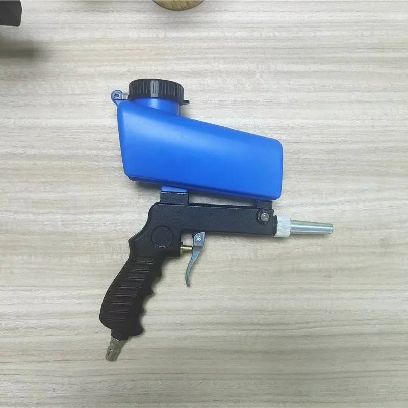 Aluminum Body Pneumatic Handheld Sandblasting Machine Sandblasting Nozzle Air Blasting Speed Sandblasting Gun Fast Delivery