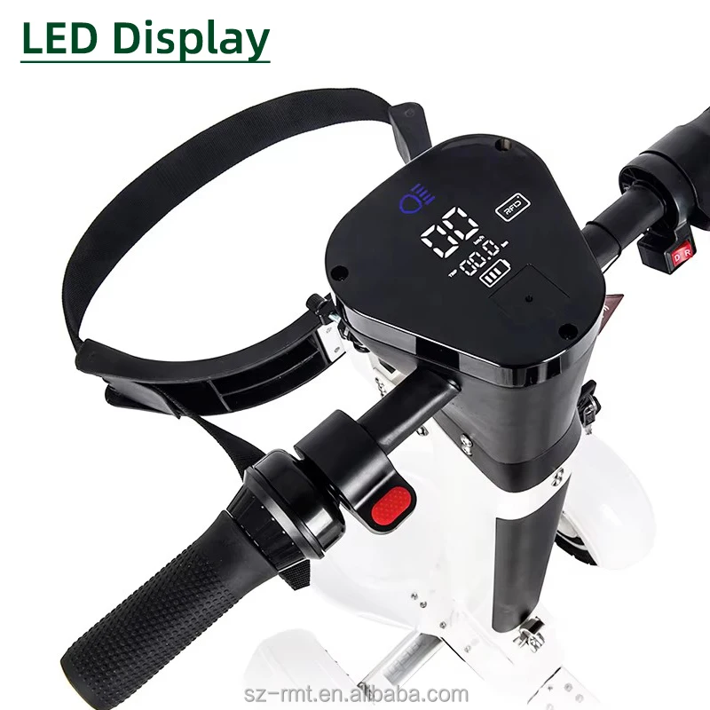 Aluminum electric golf bike with bag