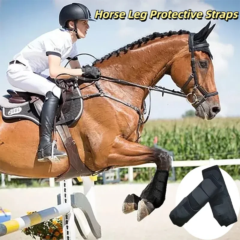 

High Elastic Diving Fabric Soft Shock-Absorbing Harness Leggings Horse Leggings Leggings Protective Cover Anti-Collision Straps