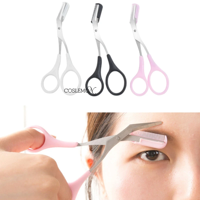 Eyebrow Trimmer  Scissors with Comb Beauty Products for Women Eyebrow Shaver Makeup Tools Beauty Razor Grooming Cosmetic