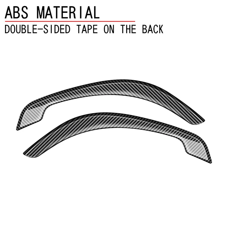 For Toyota Corolla Cross 2021 2022 Accessories Car Rear Wheel Eyebrow Trim Strip Side Decorative Cover