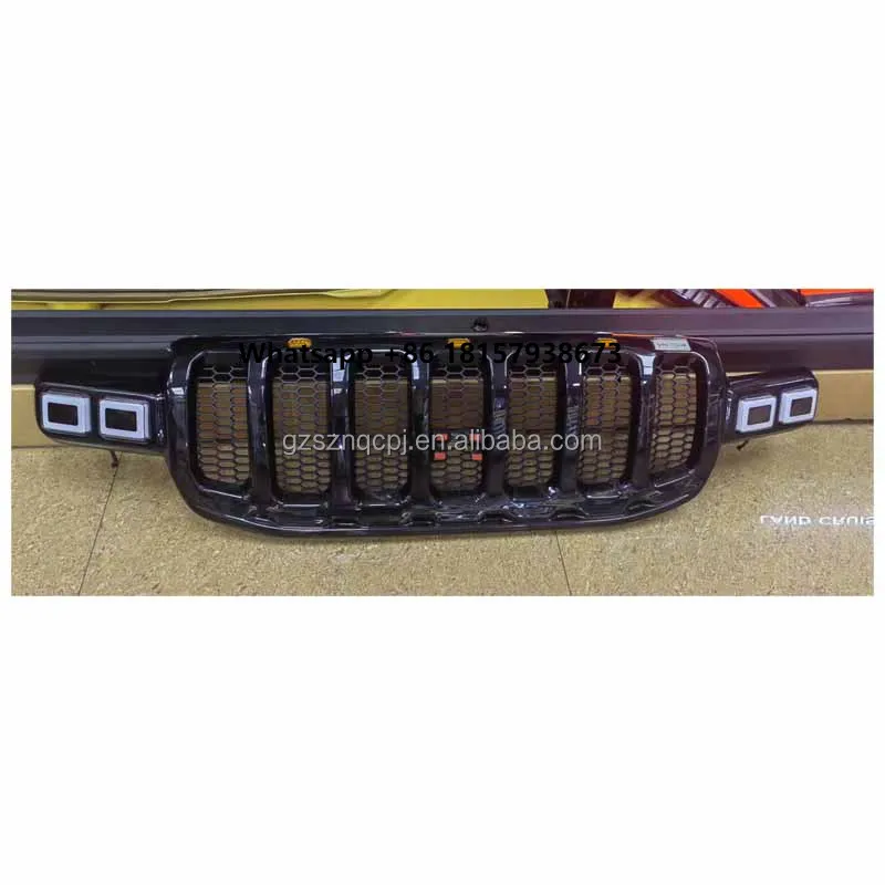 

LEd Grille Front Bumper for Ford Ranger T9/EVEREST 2023+ Update Grills Air Intake Grille Exterior Accessories Body Kit