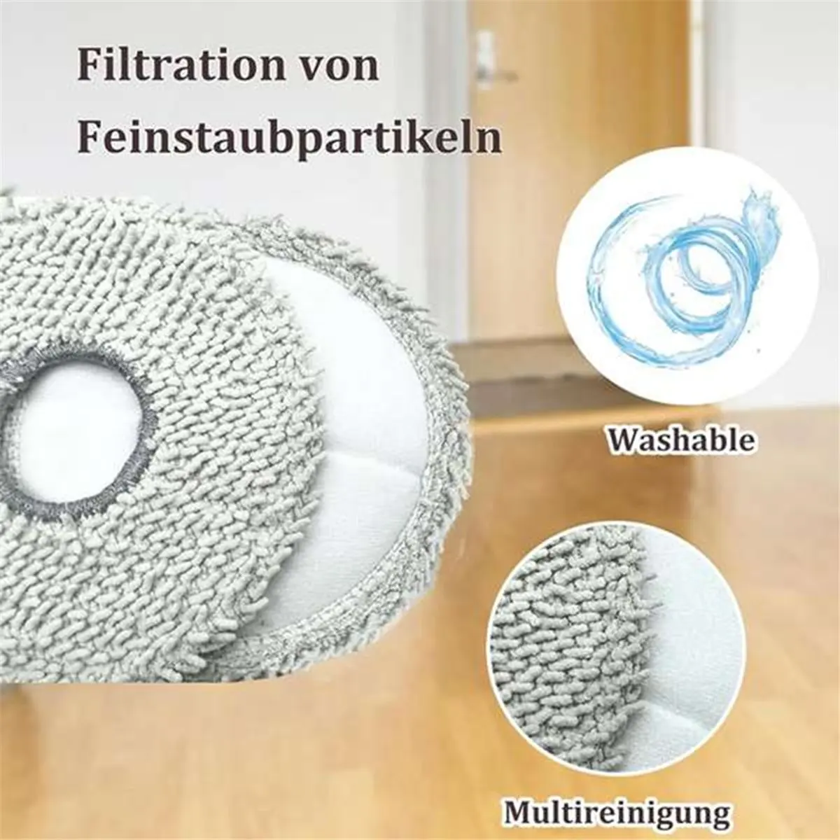 

16 шт. фильтров и салфеток для робота-пылесоса DEEBOT X5 OMNI / X5 PRO OMNI, запасные части