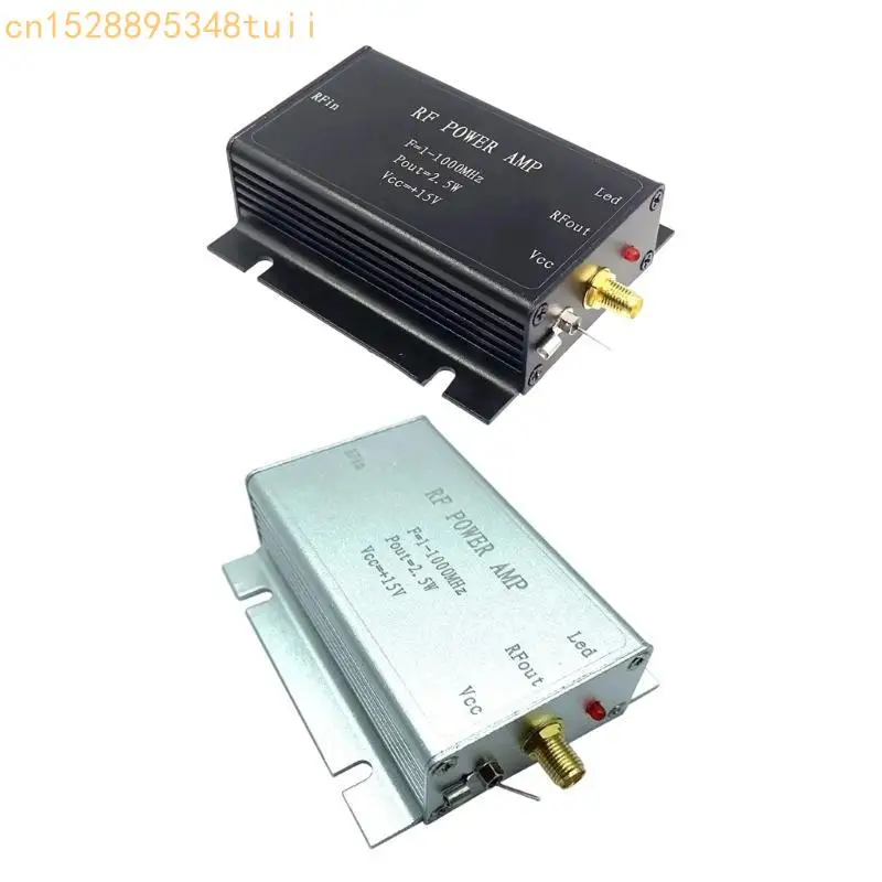Y4QF RF Amplifier 1-1000MHz 2.5W kuat meningkatkan sinyal radio