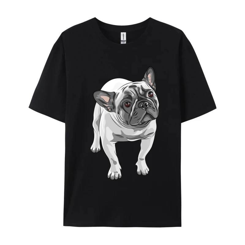 Sad Pug Dog 100% Cotton Fabric Men T Shirt Print Tops T Shirt New Design Dog Lover Owner Gift T Shirt Fashion T Shirt Men