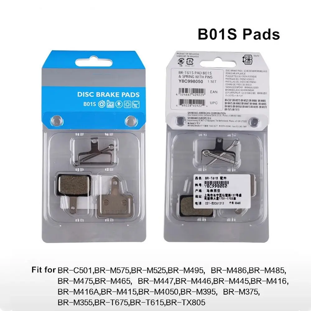 

Bicycle Accessories BR M485 for Mountain Bike TX805 MT200 B01S Resin Pad Bicycle Brake Pads Bicycle Brake Disc Brake Pads