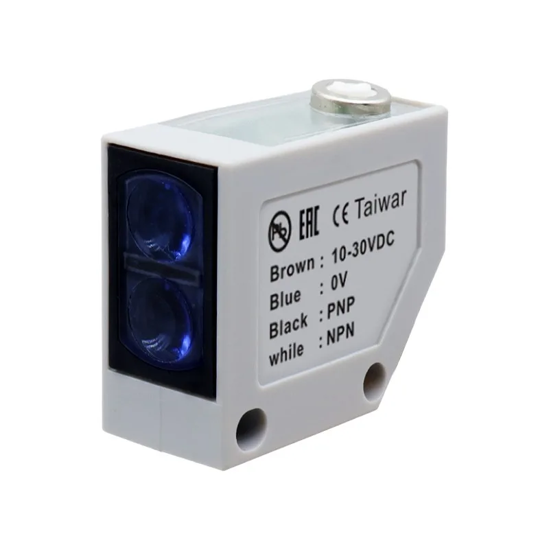 Square photoelectric switch sensor in-frared probe automatic sewing packaging machine GK35-6A electronic eye sensor