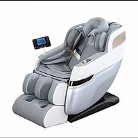 4D SL Tracking Massage Chair, Zero Gravity Recliner Chair, Full Body Airbag Massage Sofa, Office Chair with Touch Screen, 3-Year
