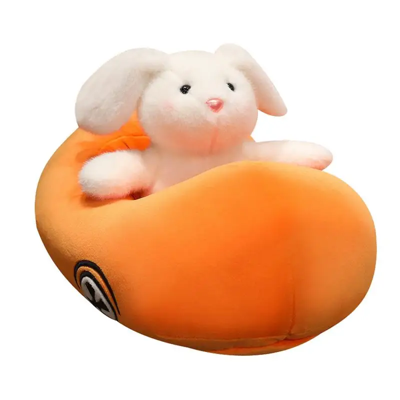 

Plush Bunny Carrot Toy Cute Bunny Driving Car Soft Toy Stuffed Plush 40cmBunny Driving Car Stuffed Animal Sofa Ornament For Home