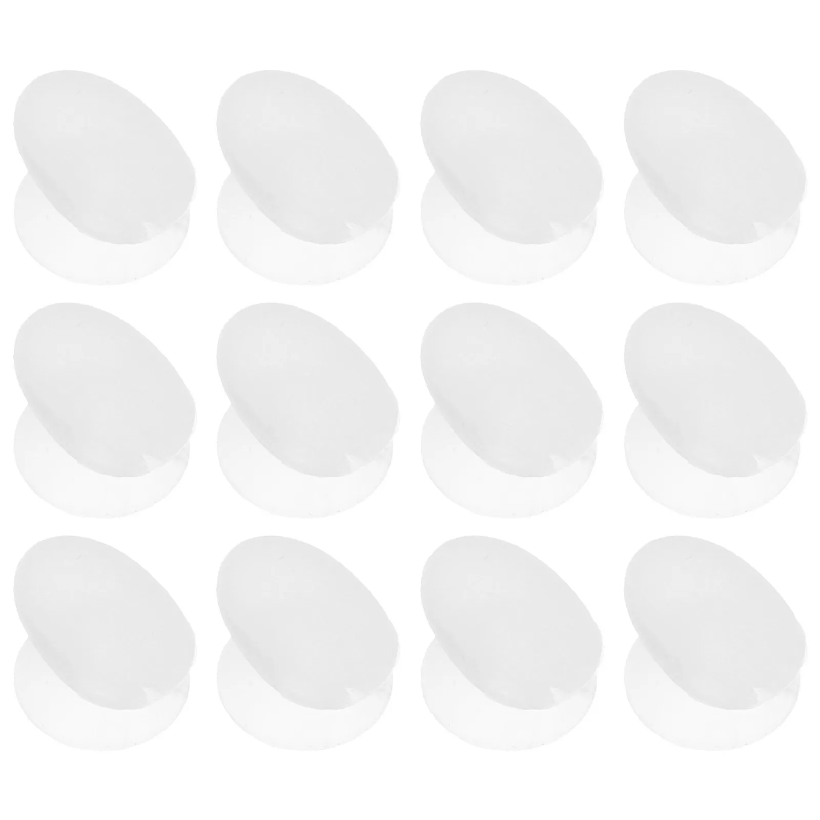 12Pcs Makeup Brush Protective Cover Lip Brush Head Cover Silicone Wear-Resistant Dustproof Travel Organizer Reusable Suction Cup