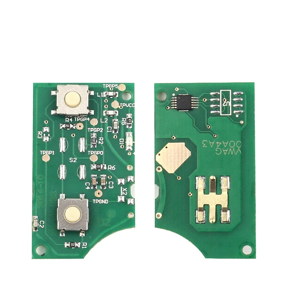 Zdalny kluczyk samochodowy KEYYOU 434 MHz do VOLKSWAGEN VW Golf 4 5 Passat b5 b6 polo Touran ID48 Chip 1J0 959 753 AG 2 przyciski