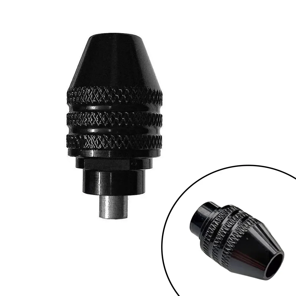 Accessorio per utensili rotanti Mandrino multi-trapano accetta aste 1/32 e 1/8 Punte accessorie per progetti fai-da-te con impugnatura pesantemente zigrinata