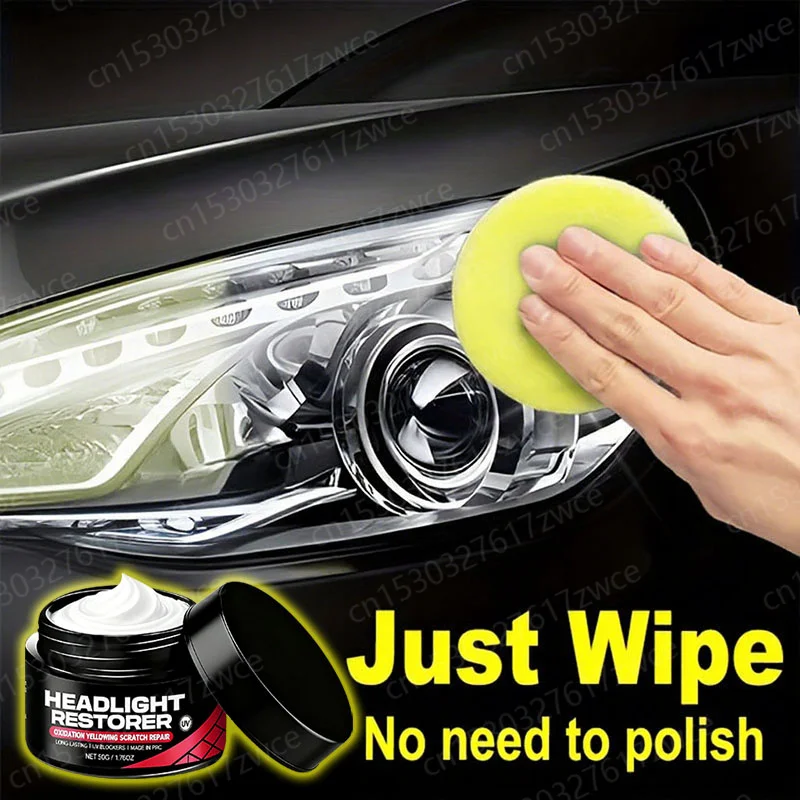 

Комплект для восстановления фар автомобиля — обновляет желтые оттенки, ремонт царапин и размытия, восстановление яркости обится полировкой передних и задних фар