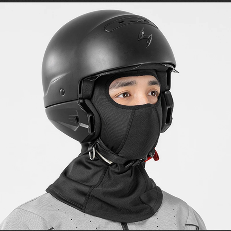 ROCKBROS Winter Cycling Scarf Keep Warm Headgear Breathable Face Mask Outdoor Bicycle Balaclava Bike Fleece Head Mask