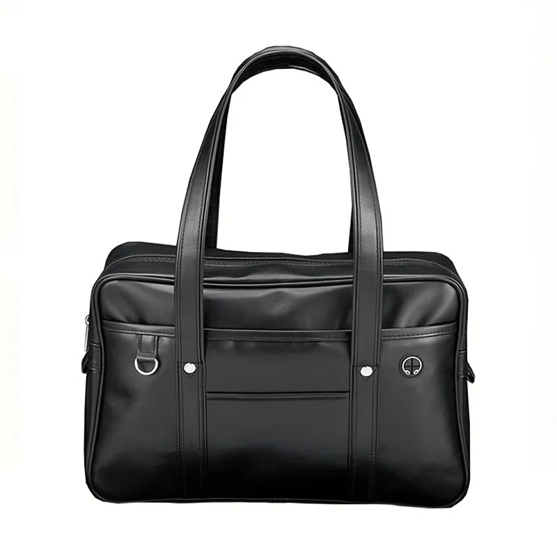 Japanese Style Academic Style JK Uniform Large Capacity Commute Tote Bag Madam Handbag Single Shoulder