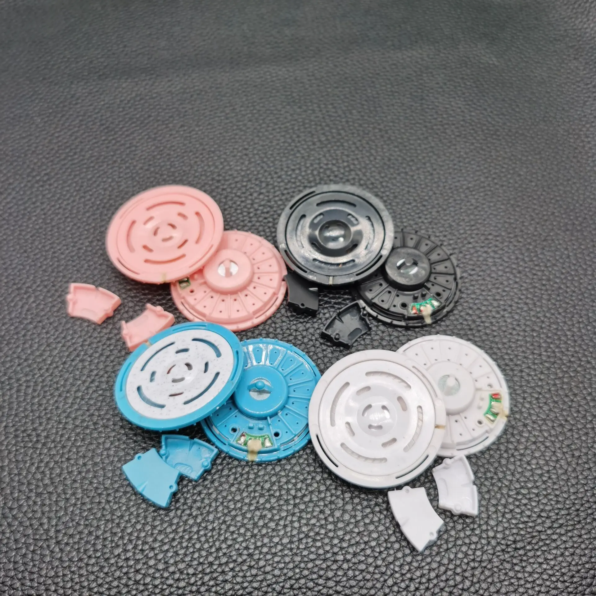 POYATU para drivers de alto-falantes Koss PP Portapro - Unidades de som de reposição em 4 cores Alto-falantes preto/branco/rosa/azul KSC35 KSC75