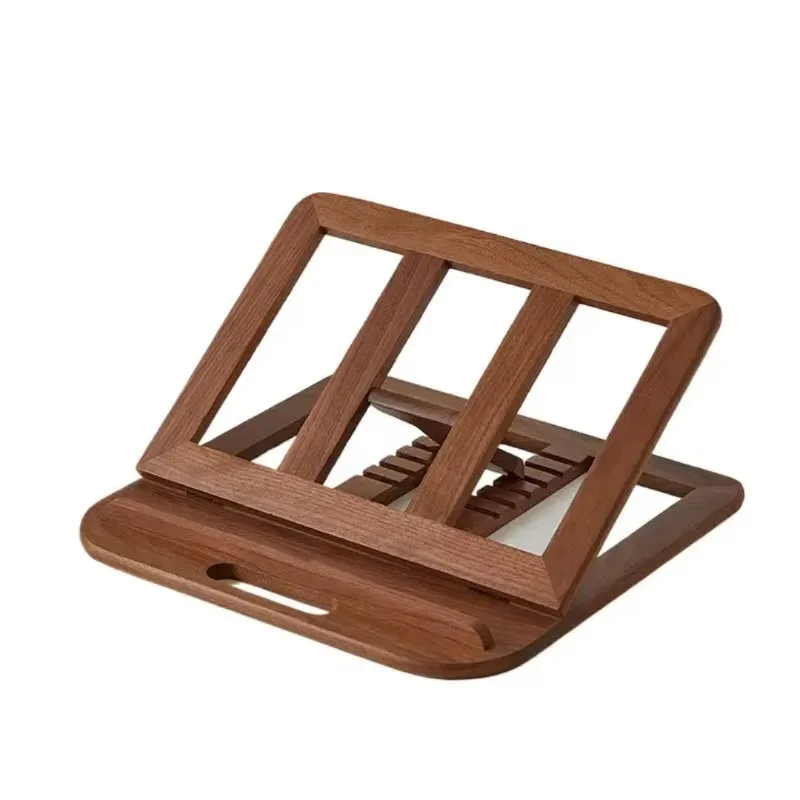 Adjustable Laptop Stand Multi-Purpose Home Office Desktop Reading Shelf Laptop Riser for Desk Organization