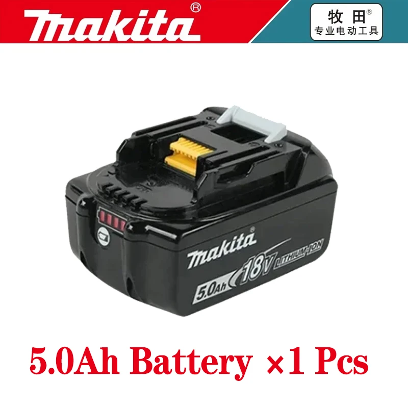 5Ah 6Ah 100% Originele Makita 18V Batterij BL1820B Oplaadbare Lithium-Ion Batterij voor Makita 18V Elektrisch Gereedschap Vervang de batterij