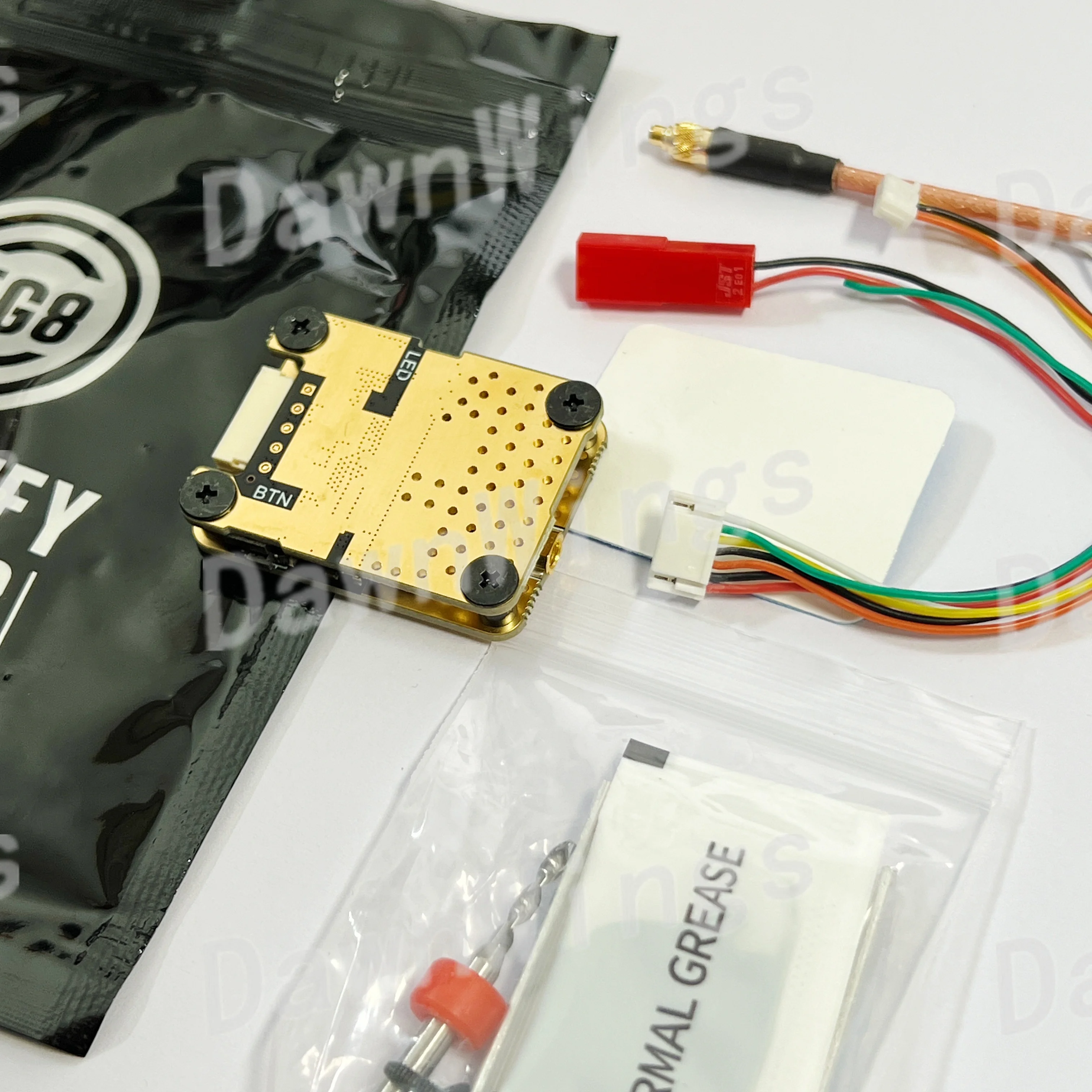 TBS UNIFY PRO32 DP (MMCX) 3 واط + بالوعة الحرارة واسعة النطاق 5.8 جيجا هرتز جهاز إرسال الفيديو لطيارين FPV طويلة المدى