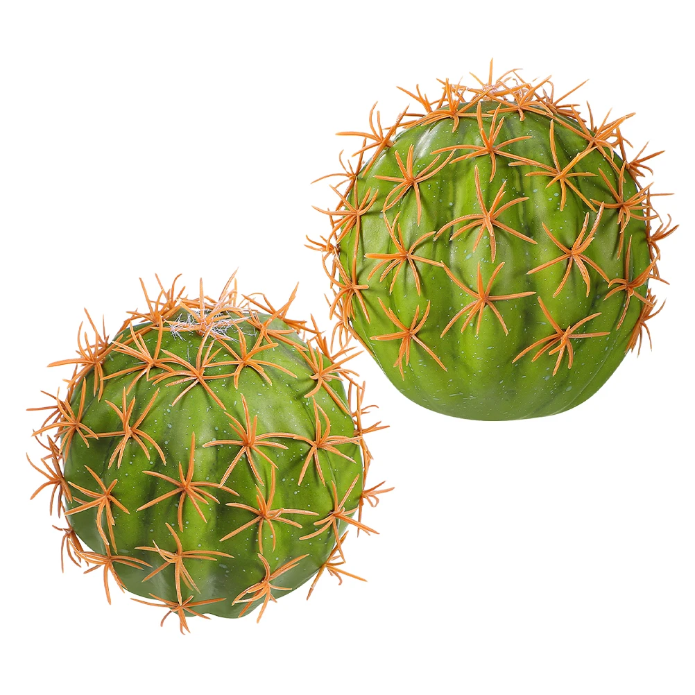 

2Pcs Car Antenna Balls Cute Cartoon Foam Mini Cactus Durable Faux Cacti Car Roof Decorations Antenna Toppers Galpada