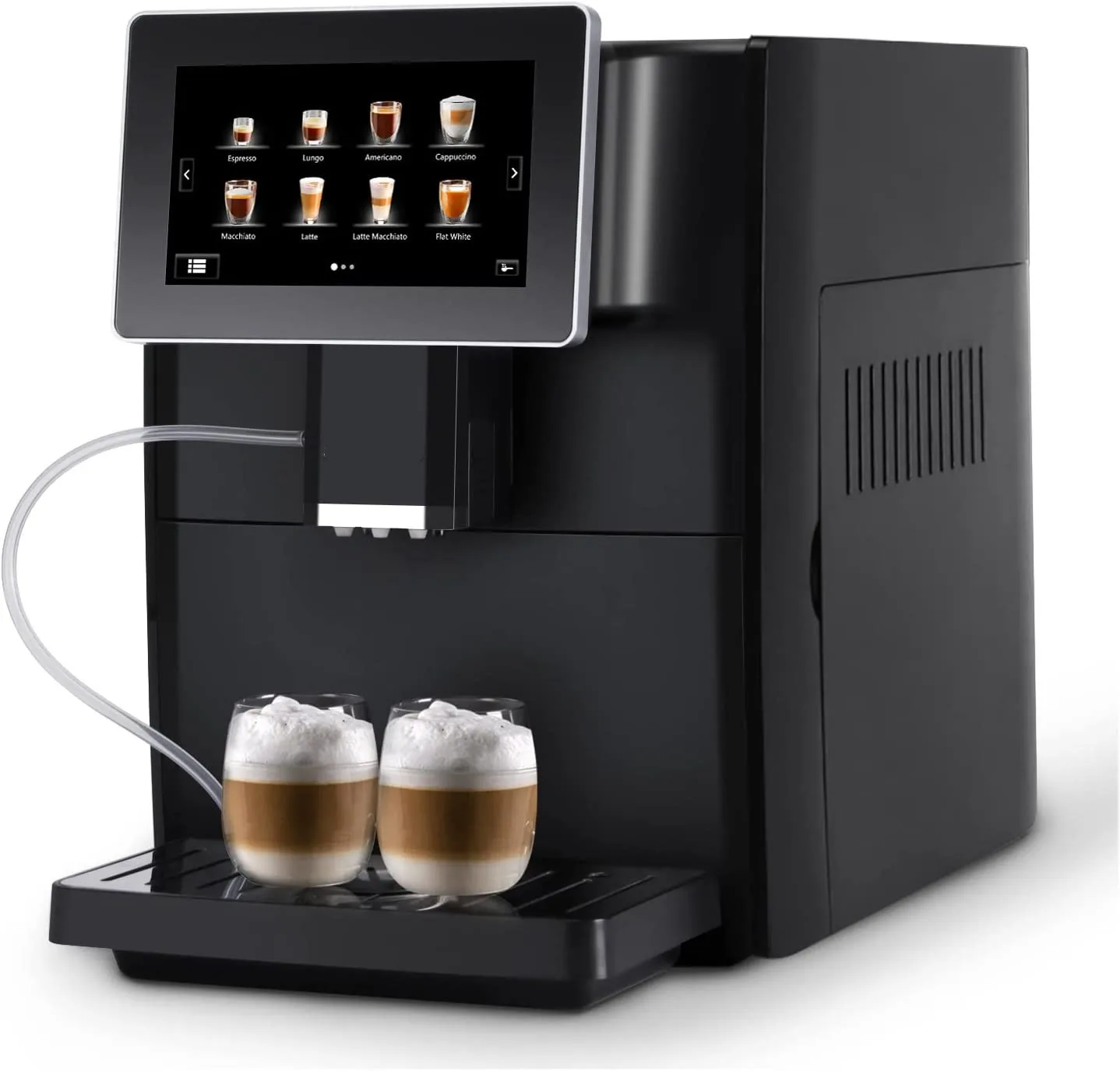 Wholesale Price Commercial 19 Bar Touch Screen Automatic Espresso Coffee Maker Machine With Grinder