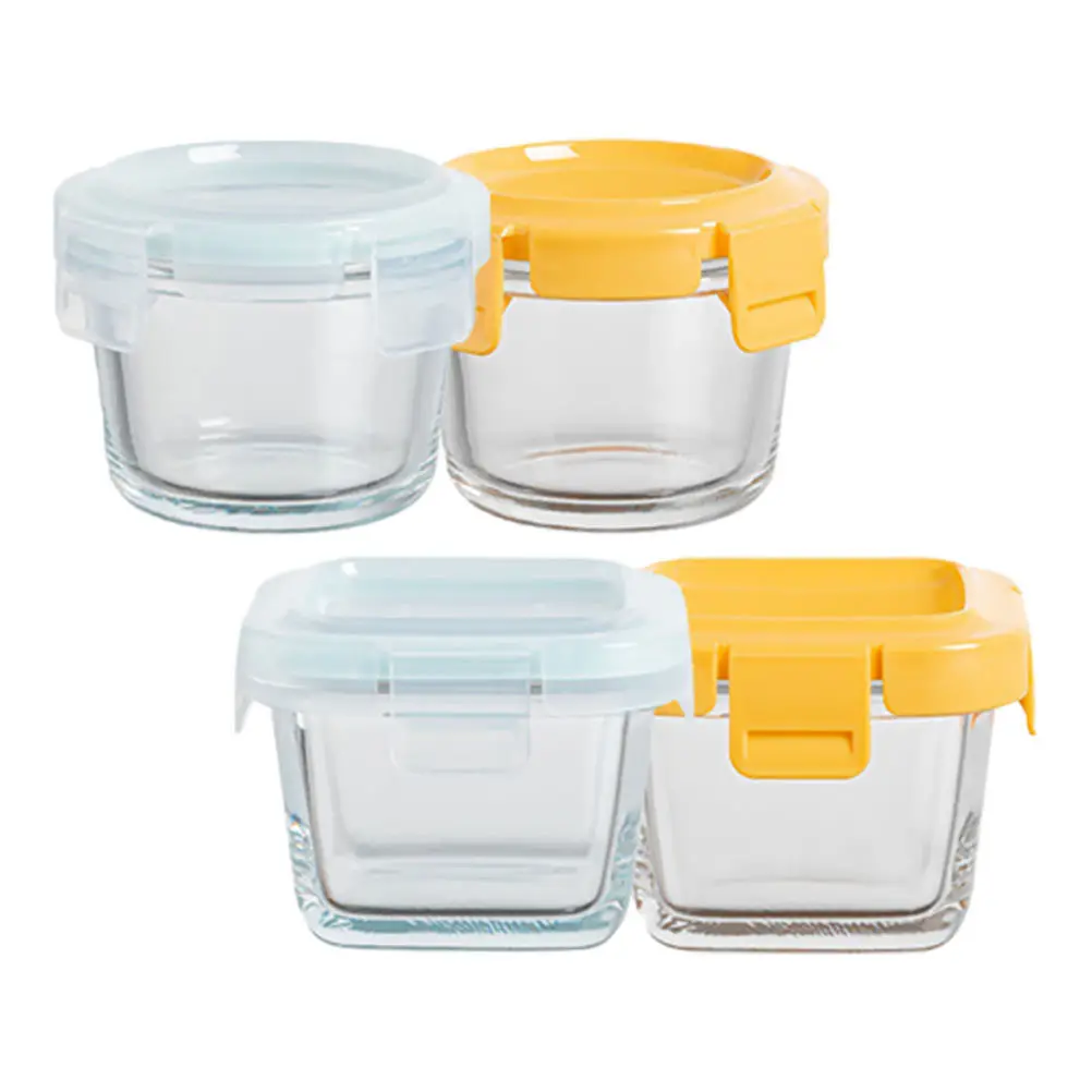set-di-4-contenitori-per-alimenti-per-bambini-in-vetro-e-pp-con-coperchio-ermetico-adatti-per-frigorifero-e-microonde-multifunzione-per-insalata-verdura-e-frutta