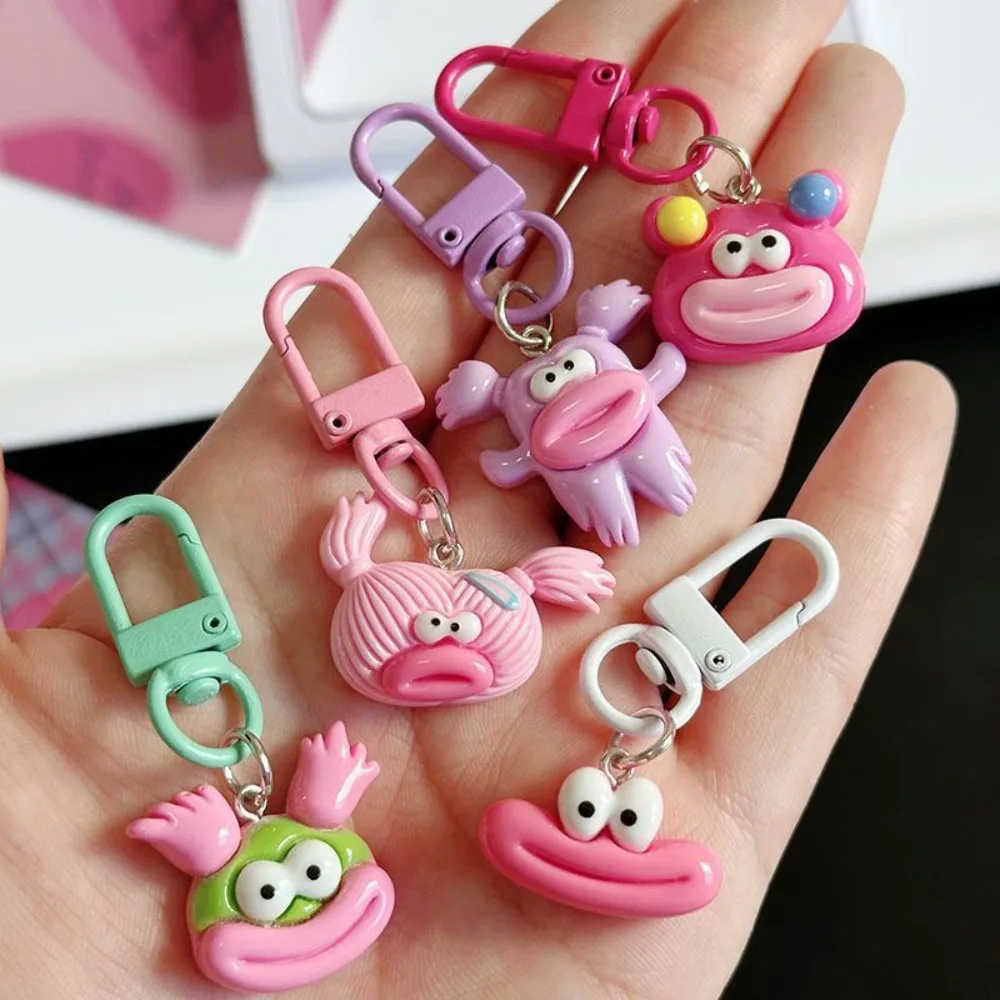 Hot Sale Sausage Mouth Backpack Pendant Cartoon Cute Bag Pendant Hanging Jewelry Keychain Gift