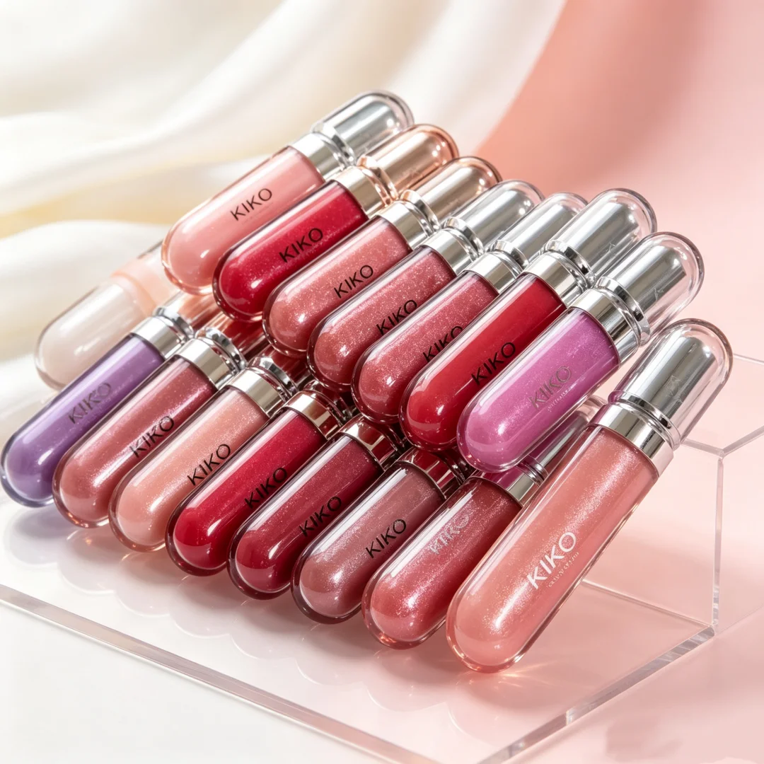 KIKO Milano 3D Hydra Xtreme Lip Gloss Instant Plumping Full Looking Lips Radiant Finish Ultra Reflective Micro Pearls Makeup