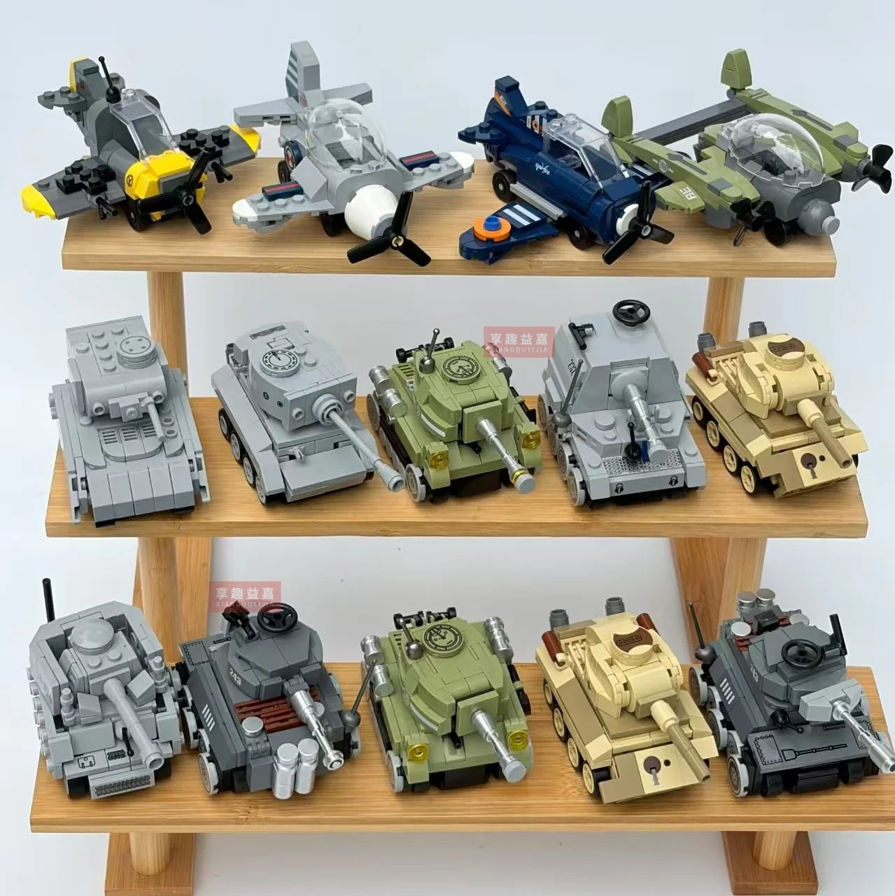 

Military Pull Back City Cooper Panzer Vehicle tank plane Bricks Building Blocks Toys For Children Boys Gifts