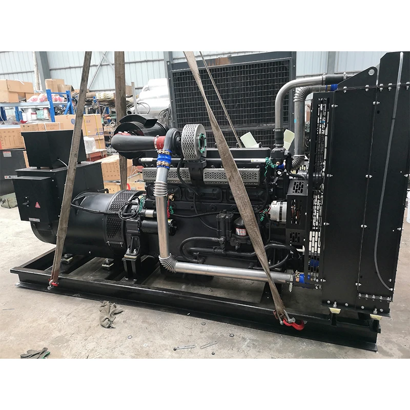 Hot sale 300KVA engine 3 phase silent dies el generator set air cooled    ectrostatic    for sal