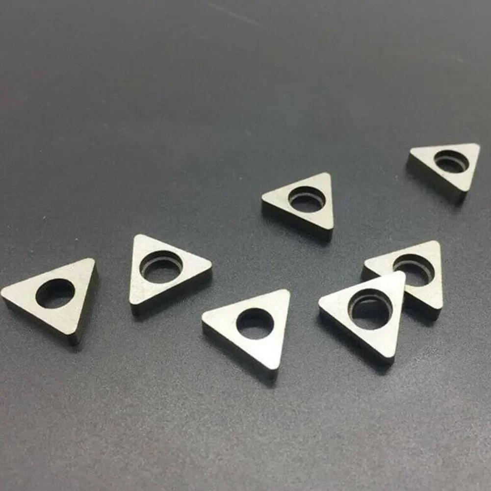 Imagem -03 - Barra de Corte Calço Triangular Cnc Torneamento Ferramenta Titular Liga Cortador Almofada Ferramenta Base Cunha Acessórios Torno Peças 10 Peças Mt1603