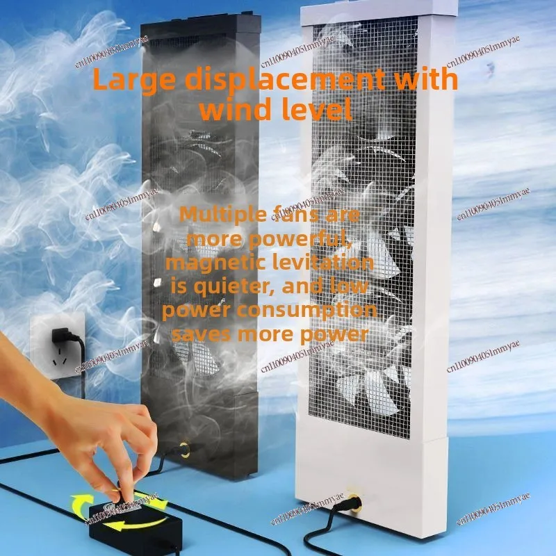 

No Perforation No Installation Powerful Window Exhaust Fan Smart WiFi Remote Control Home Ventilation Fan