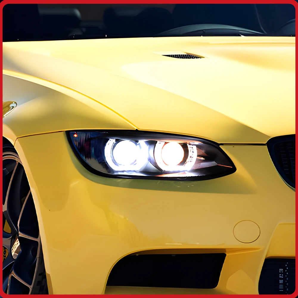 For BMW 3 Series E92 2006-2012 Car Headlights Assembly Upgrade LED Accessories,Flashing Turn Light,High Quality,Plug and Play