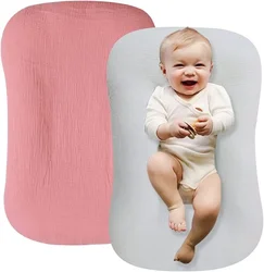 Comfortable and Warm Crib Newborn Cotton Removable Bed Cover Baby Bionic Bed Cover Sheet Pillow Core