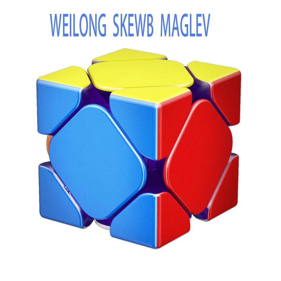 

Moyu Weilong Skewb Maglev Magnetic Magic Speed Cube Stickerless Professional Fidget Toys Moyu Maglev Skewb Cubo Magico Puzzle