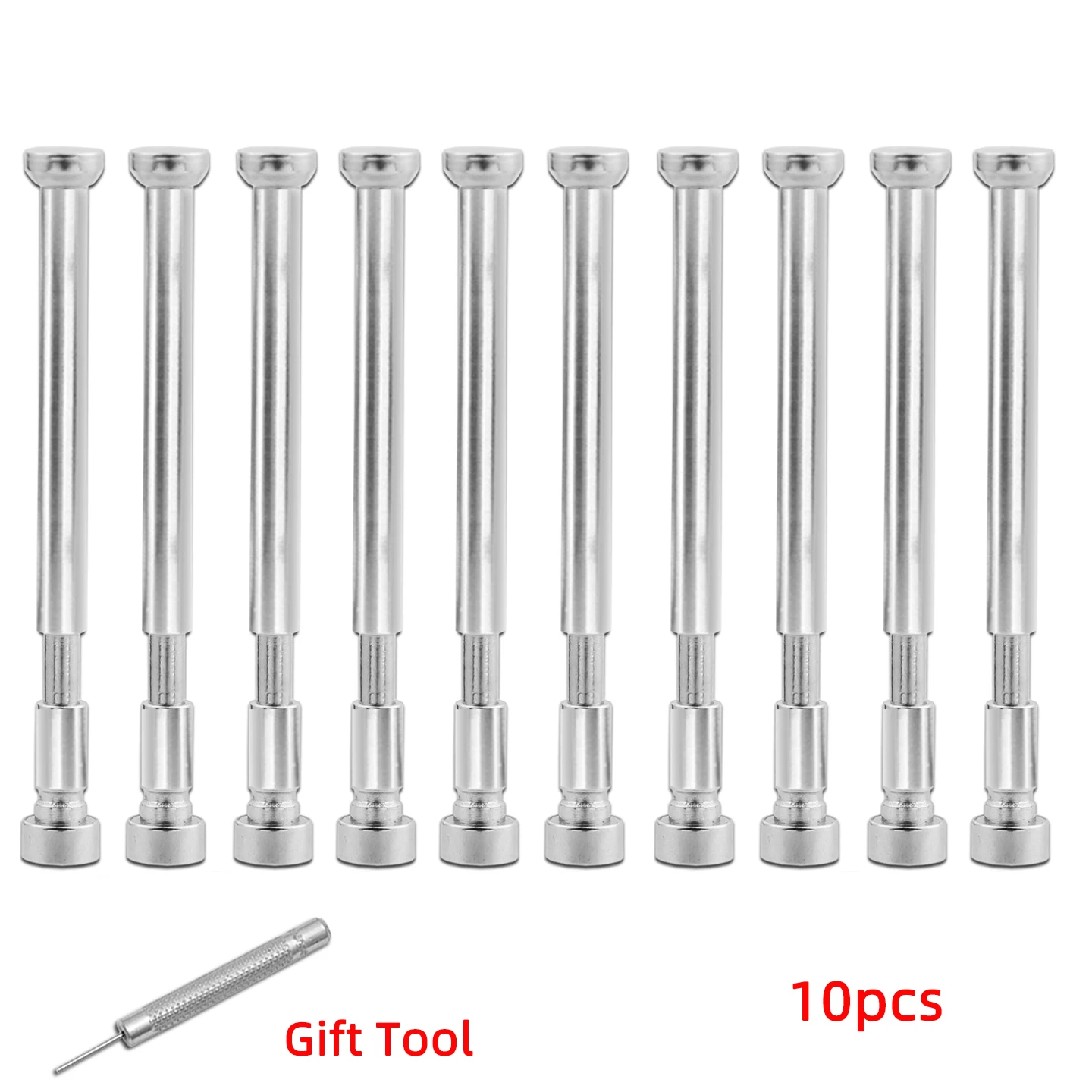 Wholesale 6/8 pcs 13/17mm Bracelet Screws WatchBand Pin for CHANEL J12 Ceramic Strap Screw Cap Link Bar Ceramic Link Removal pin