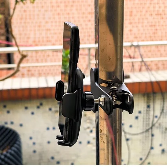 

Mobile phone clip, lazy person stand, live streaming stall, universal spherical desktop, portable metal powerful gimbal